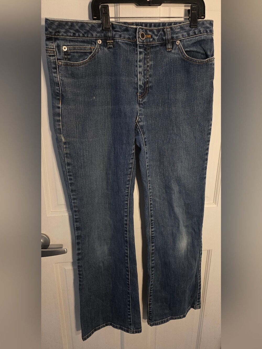 Michael Kors Straight-Leg Denim Jeans in Medium Blue Wash